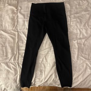 Lululemon black leggings size 12